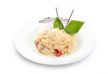 Спагетти «Карбонара» с беконом