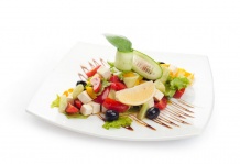 Салат из свежих овощей "Греческий"